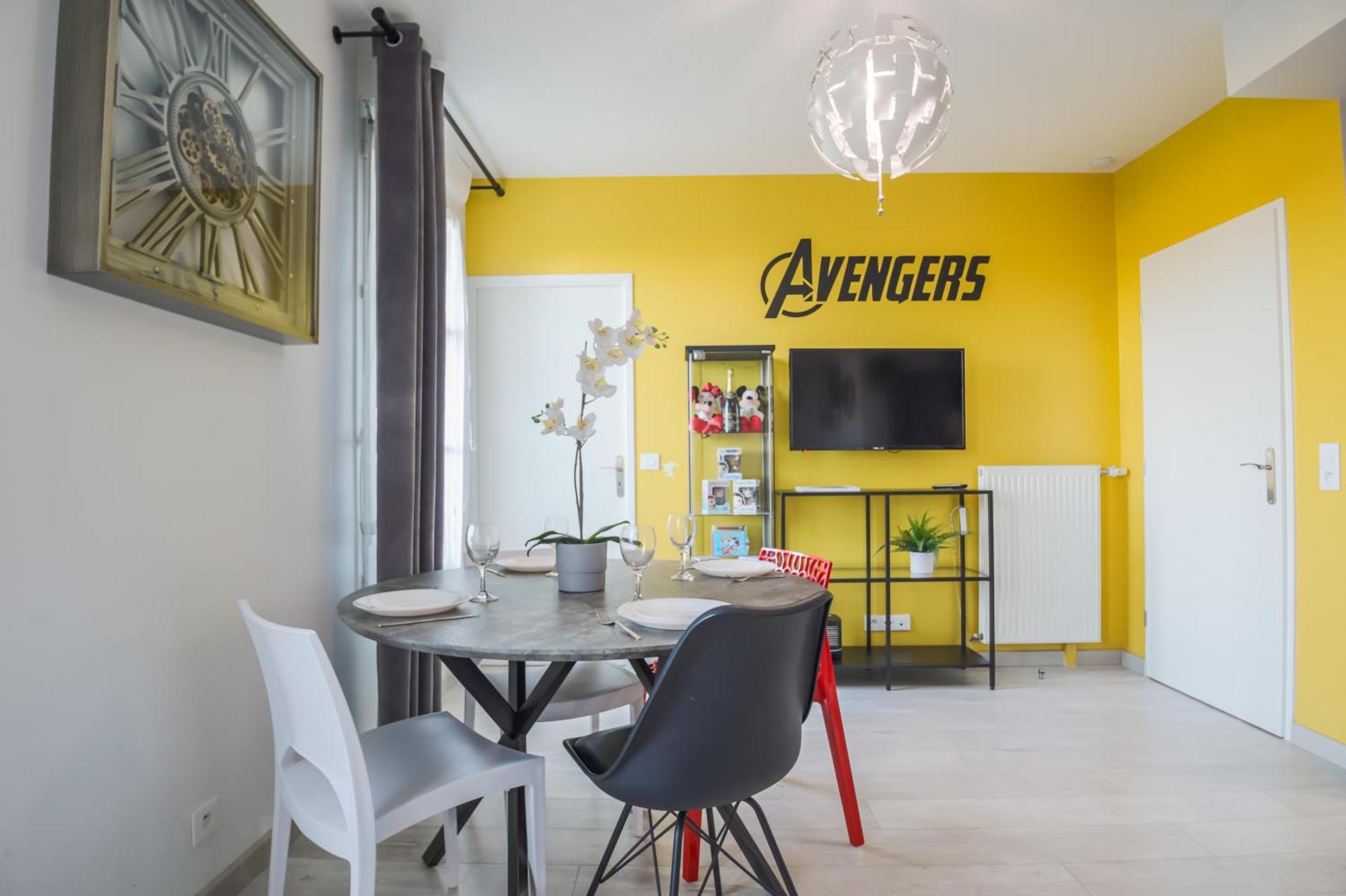 Air-Conditioned Apartment, Walking Distance To Disney - Disney Magical Homes, Paris Serris Exterior photo